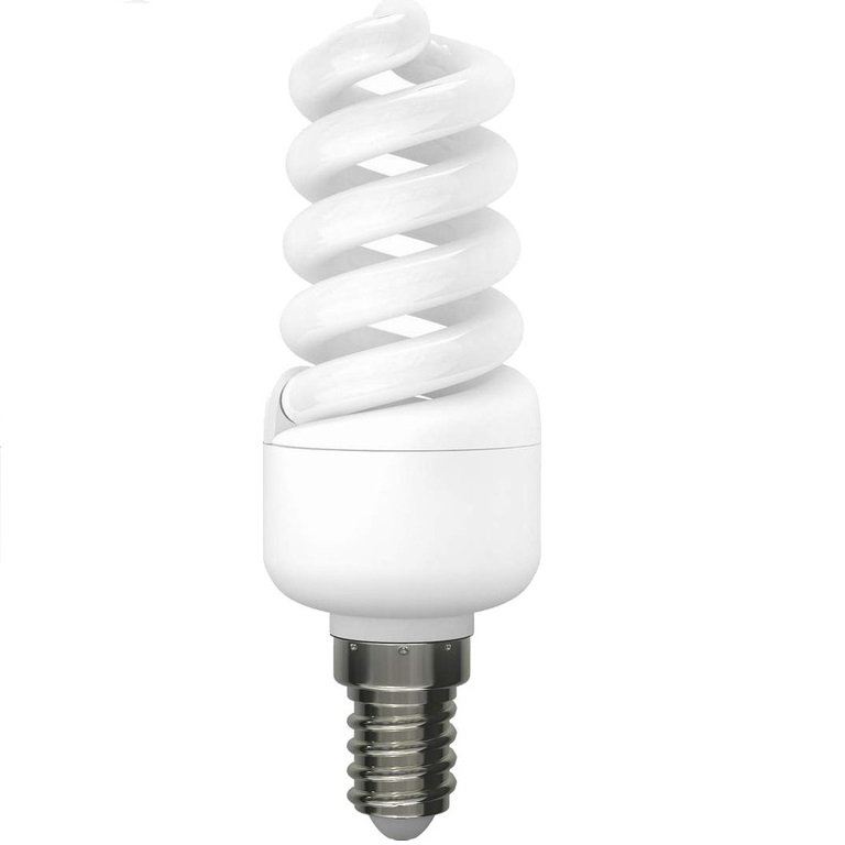 Лампа /ЭН/СБ SP Т2 9W 220V 4100r E14